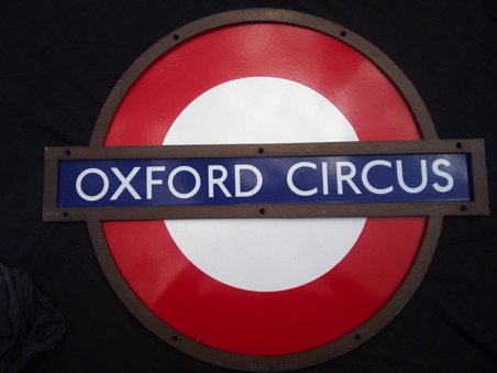Oxford Curcus london Underground Roundel 